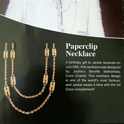 chanel paperclip|paperclip chain necklace.